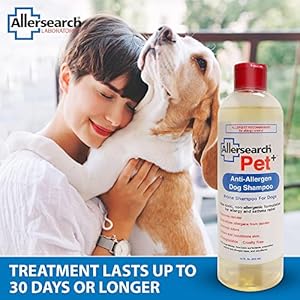 Allersearch Pet Anti Allergen Dog Shampoo 16 Oz
