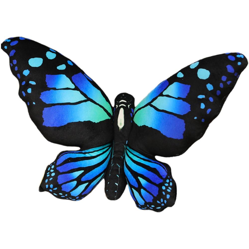 Coussin décoratif papillon coloré housse salon chambre et canapé