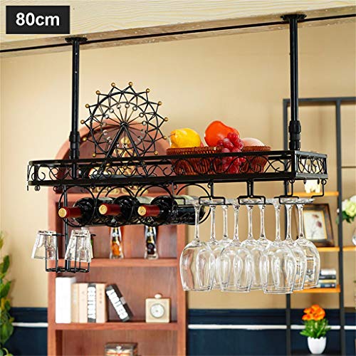 Rangement verre à pied et bouteille de vin pour libérer vos placards de cuisine