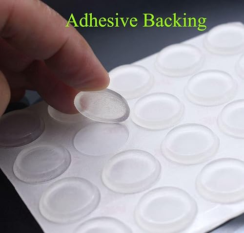 Miniatura 2 de Almohadillas antideslizantes para mesa de vidrio, parachoques de mesa de vidrio para evitar deslizamientos, parachoques traseros autoadhesivos para