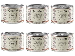 Gussto Fresh Wild Boar Karma dla Kota 6x