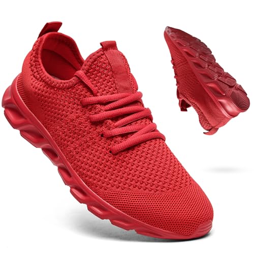 Image of WCIDFY Women Men Running Tennis Shoes Unisex Slip On Gym Walking Shoes | Lightweight, Breathable mesh, Non Slip, Flexible, Comfy, Fashion Sneakers for Daily, Workout, Work, Traveling, Sports, Casual