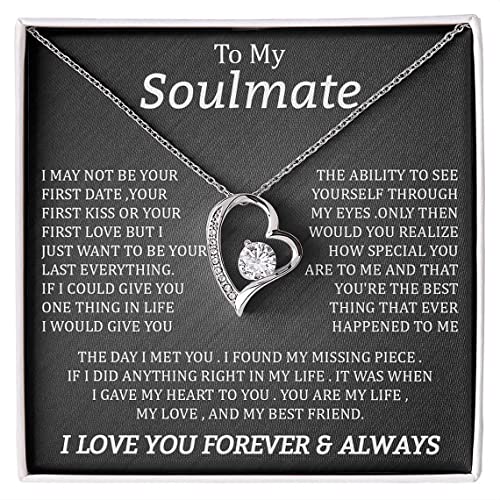 Beautiful-Soulmate-Necklace-To-My-Girlfriend-Wife-Necklace-My-Future-Wife-Gift-Soulmate-Jewelry-Forever-Love-Necklace-Love-Knot-and-alluring-Necklace