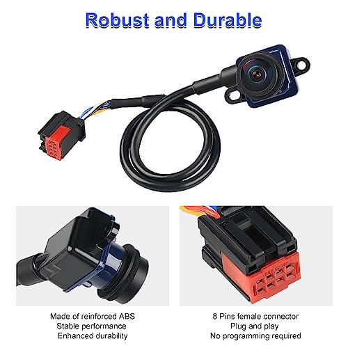 Image of JDMON Backup Camera Replacement for Ram ProMaster 1500 2500 3500 2018 2019 2020 2021 Reverse Rear Park Assist Back Up Camera Replacement for 68417057AA