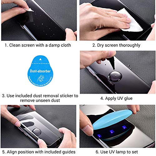 Coveron Nano Liquid Adhesive + Uv Light Nanoscale Tempered Glass Screen Protector For Iphone 11 Pro #TOP4