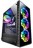 Vibox IV-31 Gaming PC - AMD Ryzen 5 5600G Prozessor - RTX 3060 12GB Grafikkarte - 16GB RAM - 240GB SSD - 1TB HDD - Windows 11 - WiFi