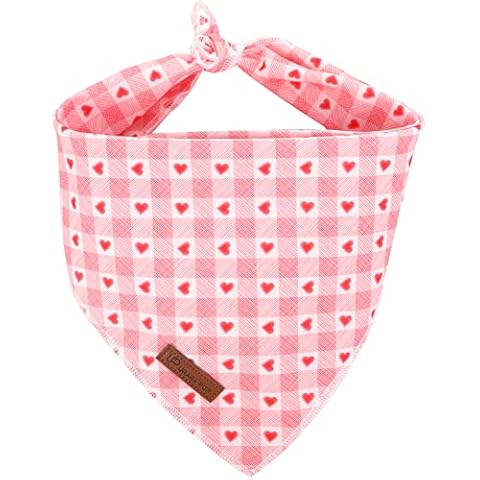UP URARA PUP Valentine Dog Bandana Cover