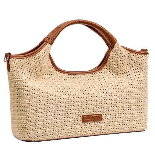 Image of BOSTANTEN Genuine Leather Purses for Women Designer Handbags Crossbody Shoulder Bags Top Handle Satchel with Adjustable Strap