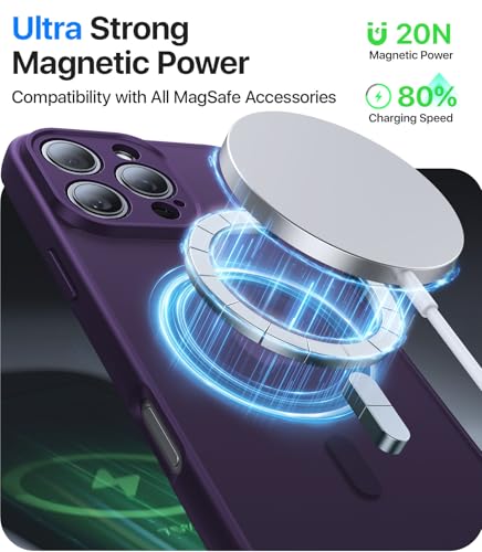 Coque iPhone 16 Pro Max MagSafe de protection antichoc mince - 5