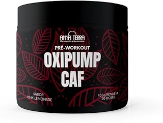 Pré-treino Oxipump Caf - Cafeína, Taurina, NAC, Beta-alanina, Arginina, Citrulina e Extrato de Beterraba. - 400g (400g, Pink Lemonade)