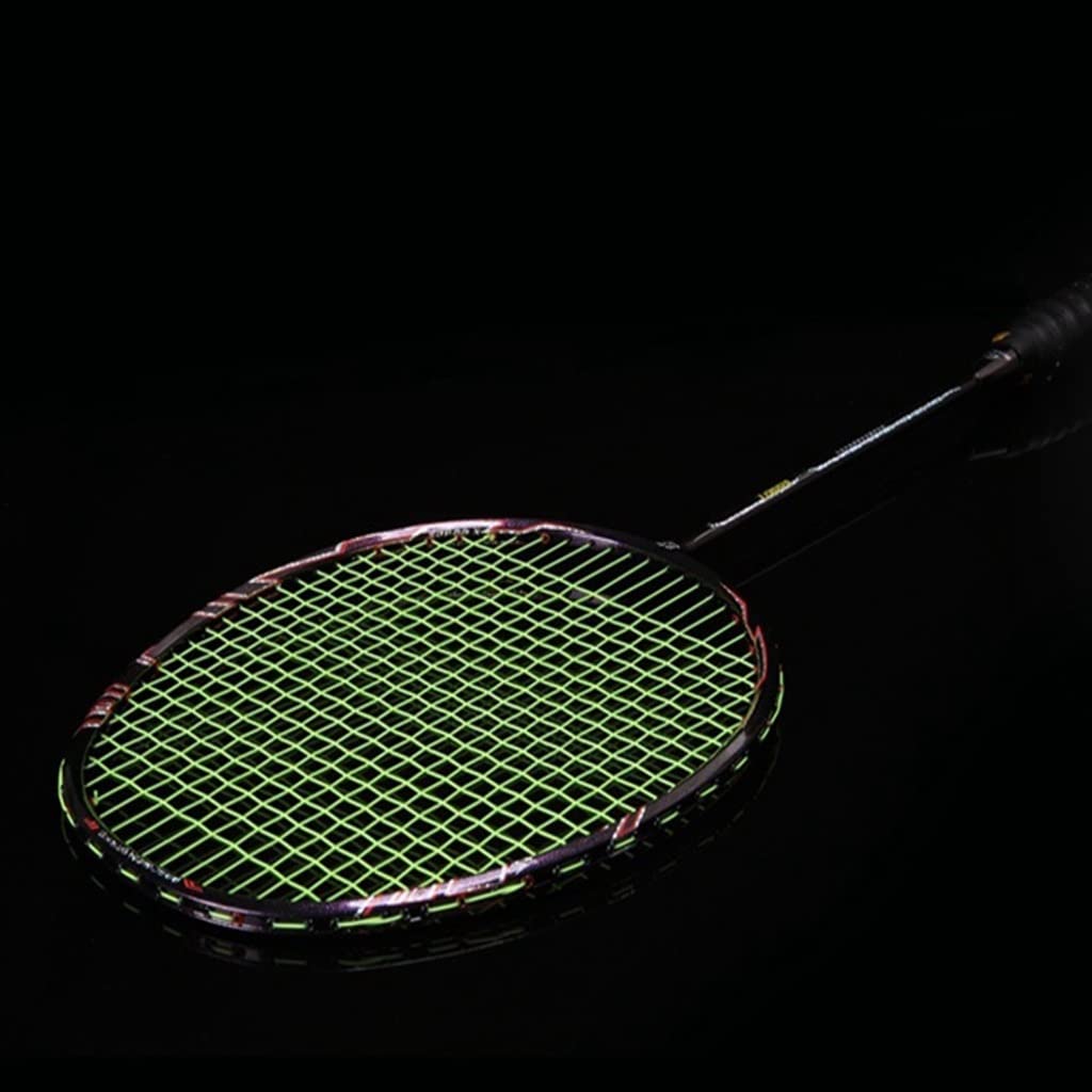 35lb Badminton Racket Carbon Can Attack and Defend 4U Offensive Boys Smash Racket Single Shot