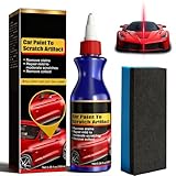 Kit Efface Rayures Voiture - Kit de Polissage Carrosserie pour Rayures Profondes et Légères - Efface les Éraflures et les Rayures - Compatible Toutes Couleurs & Vernis - Modèle C