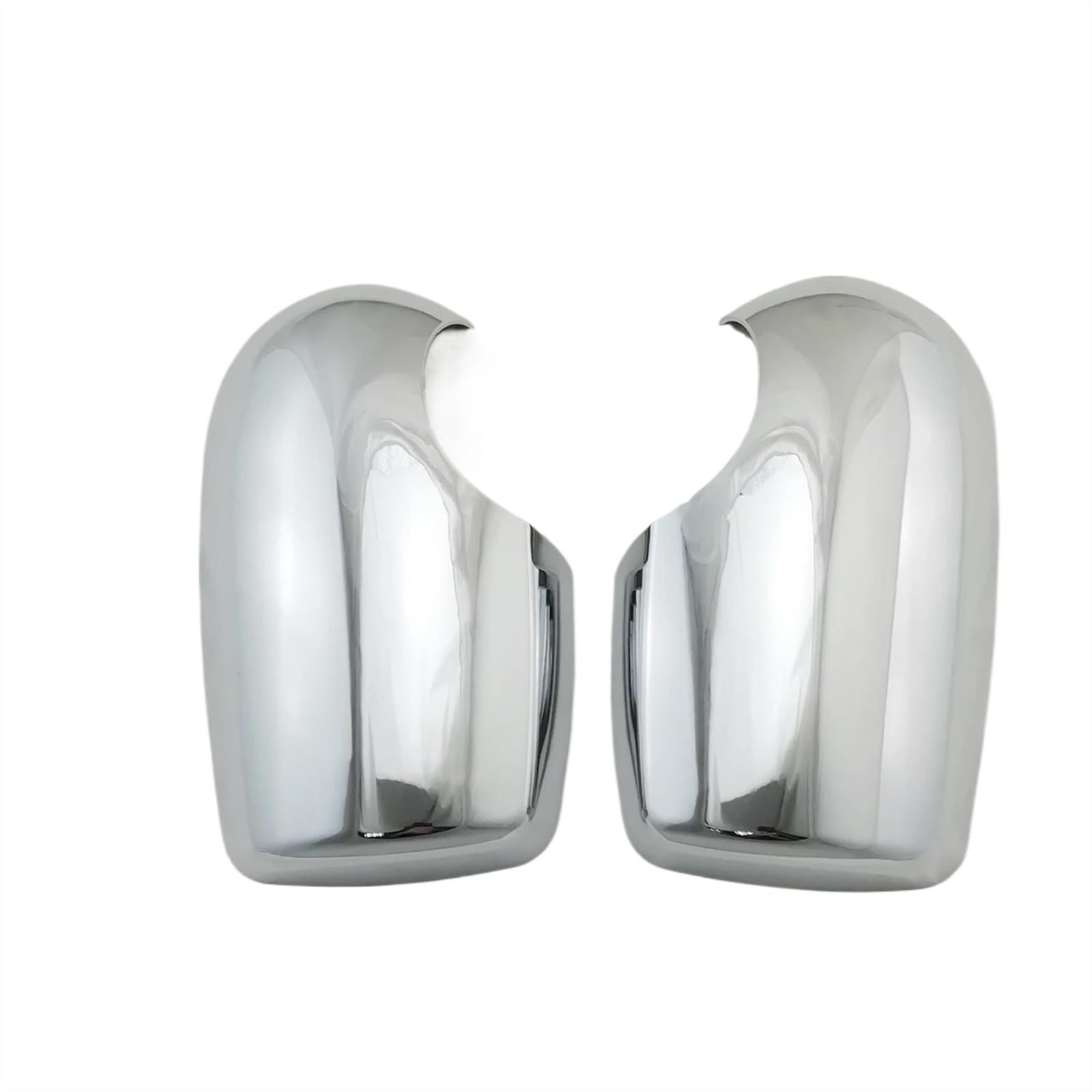Auto Cromato Retrovisore Porta Specchio Copertura Trim Pasta Stile per F&ORD per Transit per Tourneo 2008-2014 2 PZ Calotta Specchietto Retrovisore