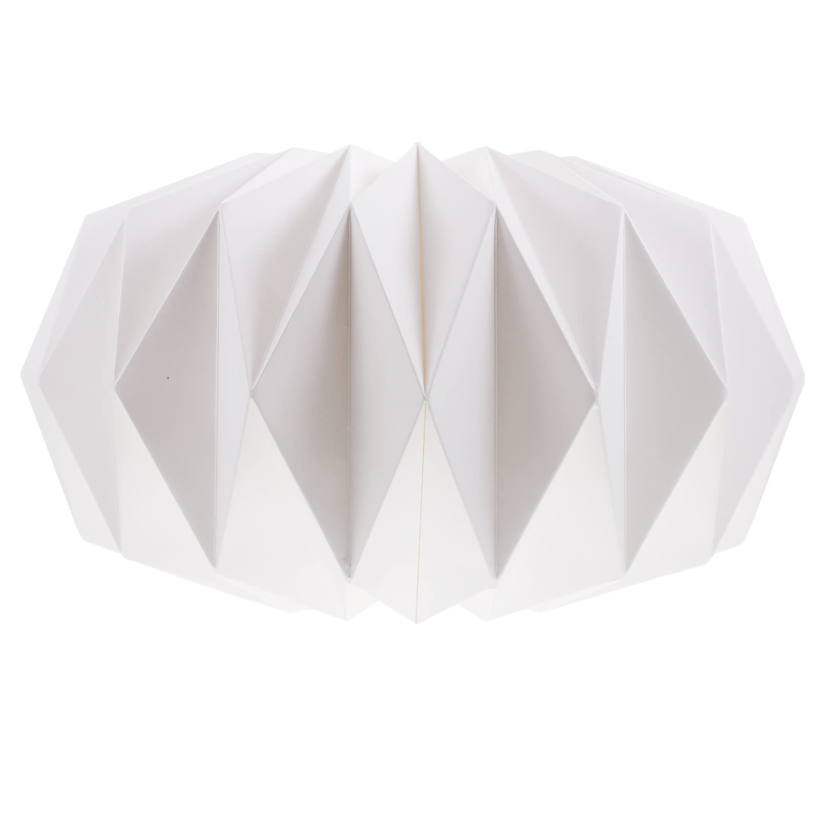 FRCOLOR 1pc Origami Lantern Shade Pendant Shade Cover Home Decor Wedding Decor Pendant Lamp Shade Replacement Xmas Decorations Indoor Home Use Light Cover Paper Lighthouse White Magnetic