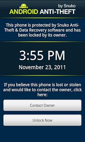 Android Anti Theft Security