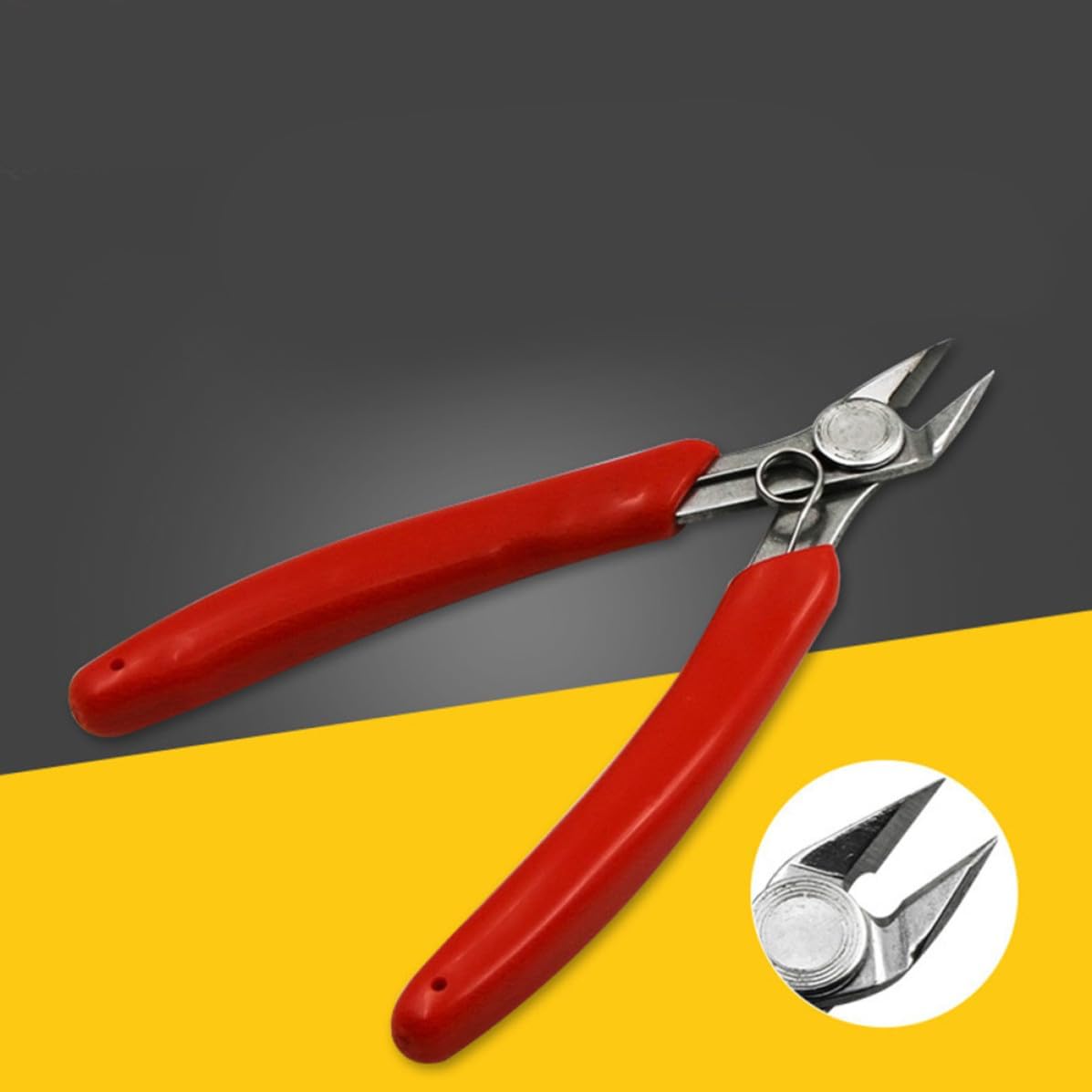 5pcs Stainless Steel Diagonal Wire Cutter Pliers 20° Angle for Wire