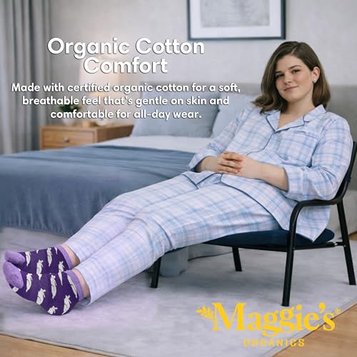 Image of Maggie's Organic Unisex Footie Socks