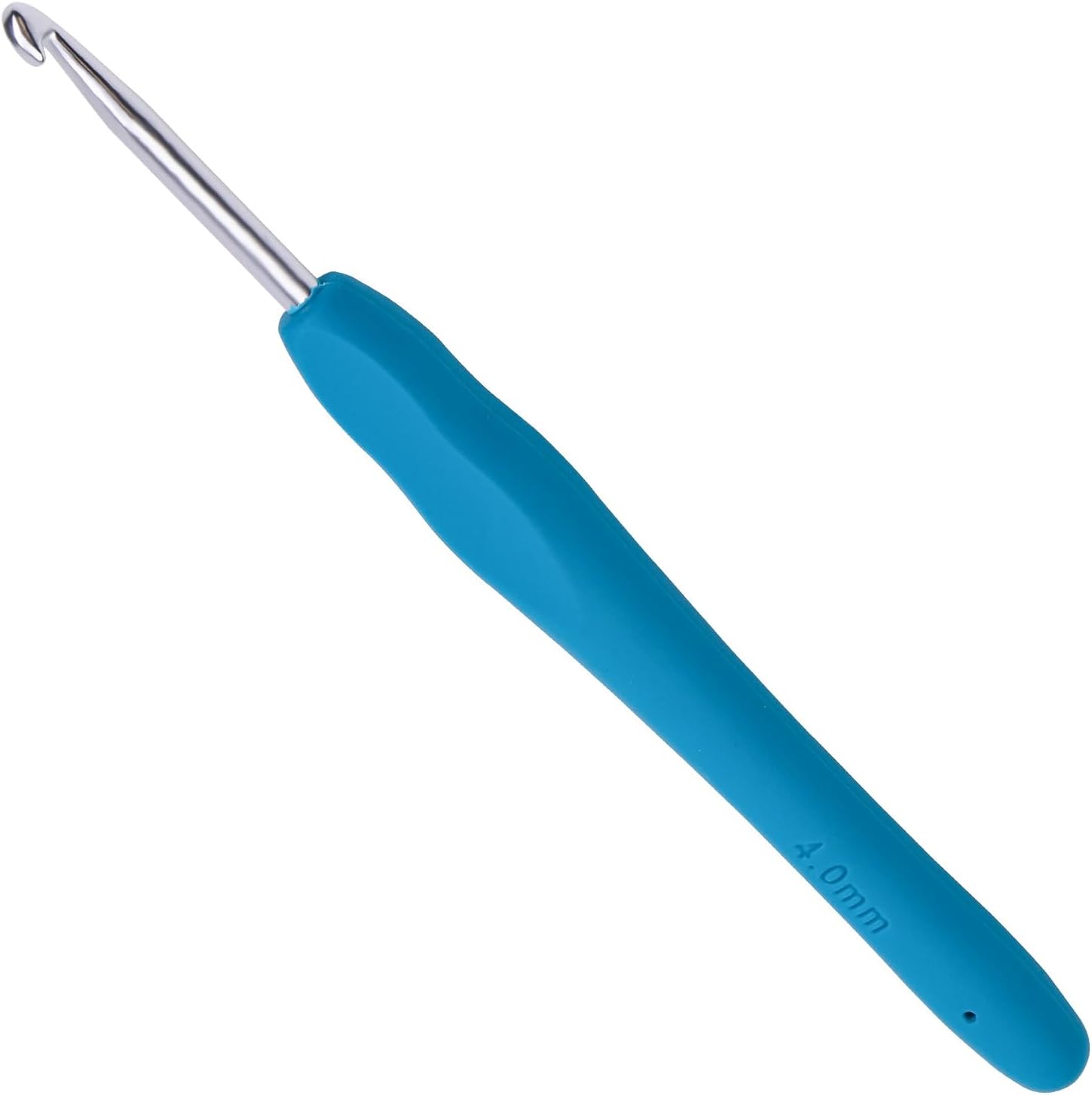4mm Crochet Hooks Crochet Knitting, Ergonomic Soft Handles Crochet Hooks for Arthritic Hands, Light and Comfortable Crochet Tool,Crochet Tool for Knitting Suitable for Beginners (4.0mm)