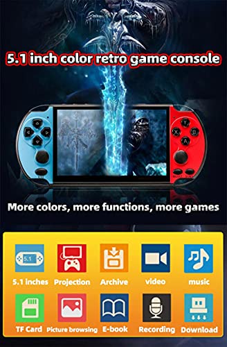 CZT-51-Consola-de-Videojuegos-Retro-en-Color-Juegos-11000-incorporados-Juegos-de-simuladores-multiples-Puede-archivar-Video-Musica-Grabadora-de-Libros-electronicos-Sistema-de-Juegos-portatil
