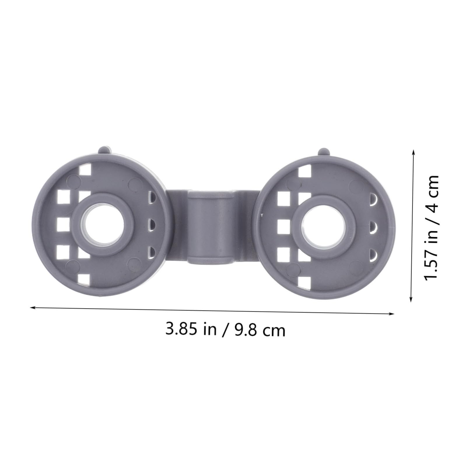 Cabilock Sunshade Net Clip 20pcs Round Plastic Buckle Clips Garden Net Fixing for Outdoor Use