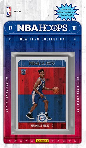 Philadelphia 76ers 2017 2018 Hoops Factory Sealed Team Set with Joel Embiid, Ben Simmons, Markelle Fultz Rookie plus