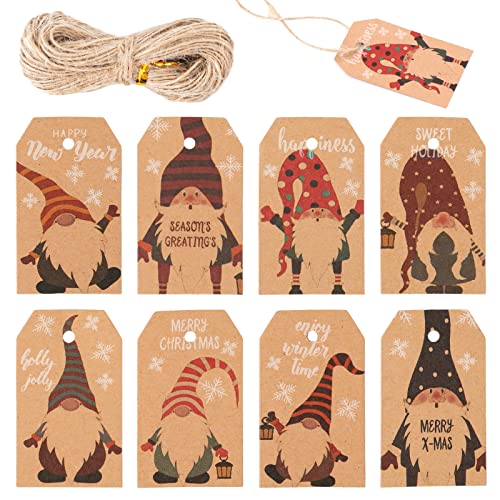 Geschenkanhänger Weihnachten, 120 Stück Weihnachtsanhänger,...