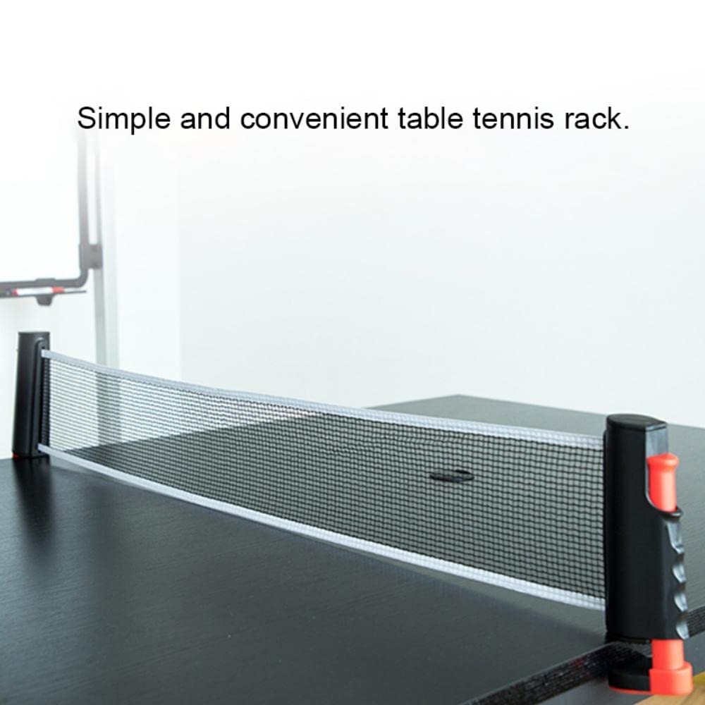 Rete da Ping Pong Portatile Rete da Ping Pong Retrattile 0-170 cm per Tavolo da Ping Pong Scrivania Tavolo da Pranzo