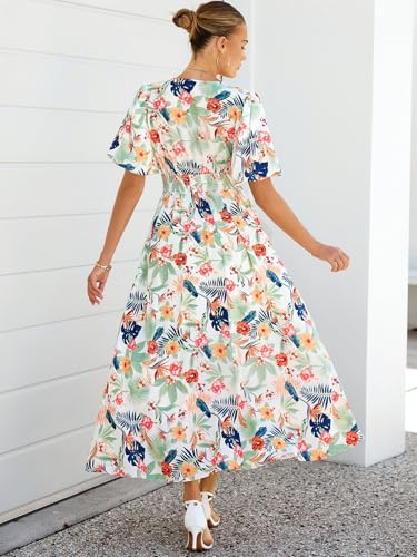 Image of Sissyaki Women's Floral Maxi Dress 2026 Summer Spring Wedding Guest Dress