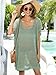 Beach Cover Ups for Women Swimwear 2026 Fashion Plus Size Crochet Bathing Swim Suit Women's Vacation Clothes Dresses Green