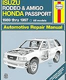 Haynes Isuzu Rodeo, Amigo and Honda Passport (89-02) Manual (47017)