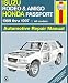 Haynes Isuzu Rodeo, Amigo and Honda Passport (89-02) Manual (47017)