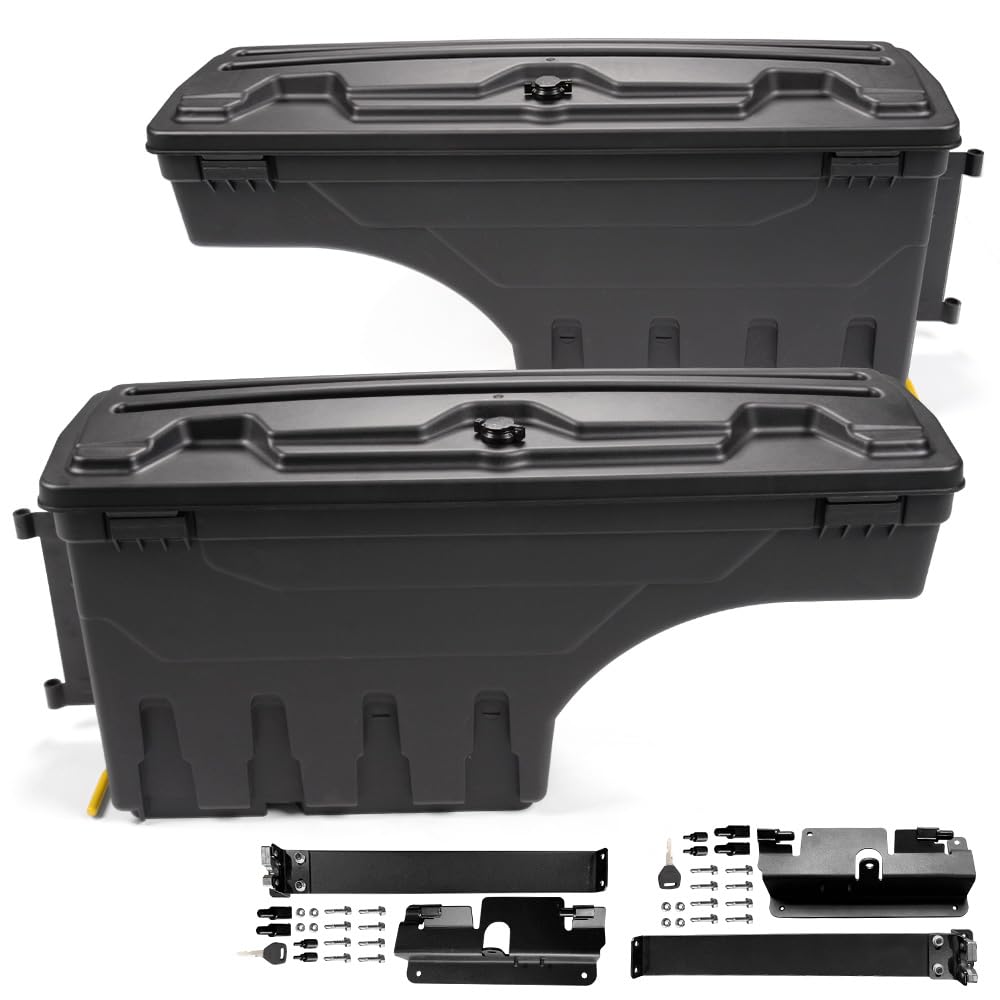 PIT66 Truck Bed Storage Box Pair