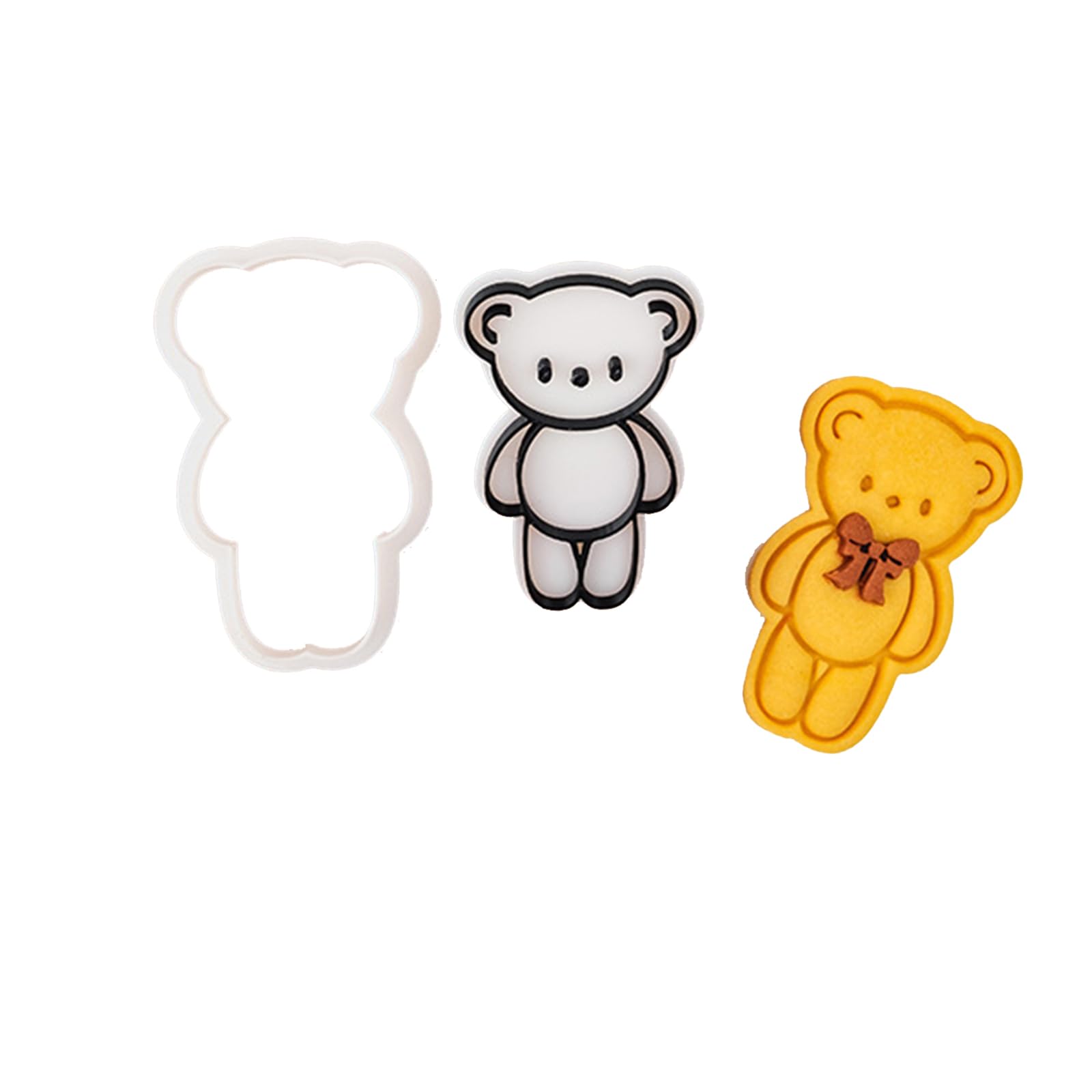 Xinsheinelry Cookie Stamp Cartoon Animals Biscuits Molds Fondant Biscuits Pastries Cutter Baking Decoration Supplies Cookie Stamp Press for Baking