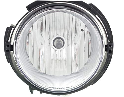 Evan-Fischer Front Fog Light Assembly Compatible with 2006-2011 Chevrolet HHR 2nd Design LS/LT/Panel Models Set of 2 Passenger and Driver Side