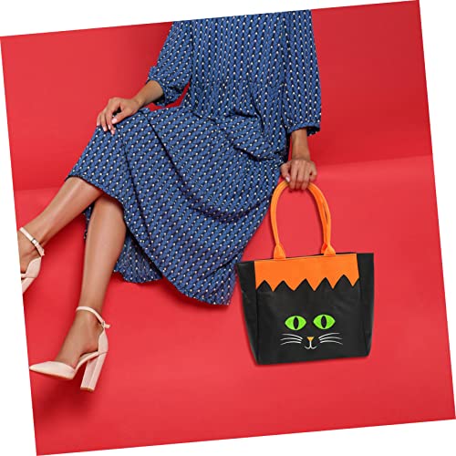 NOLITOY Bolsa De Halloween Sacolas Doces Ou Travessuras Bolsas De Mão Sacos De Lembrancinhas De Hall
