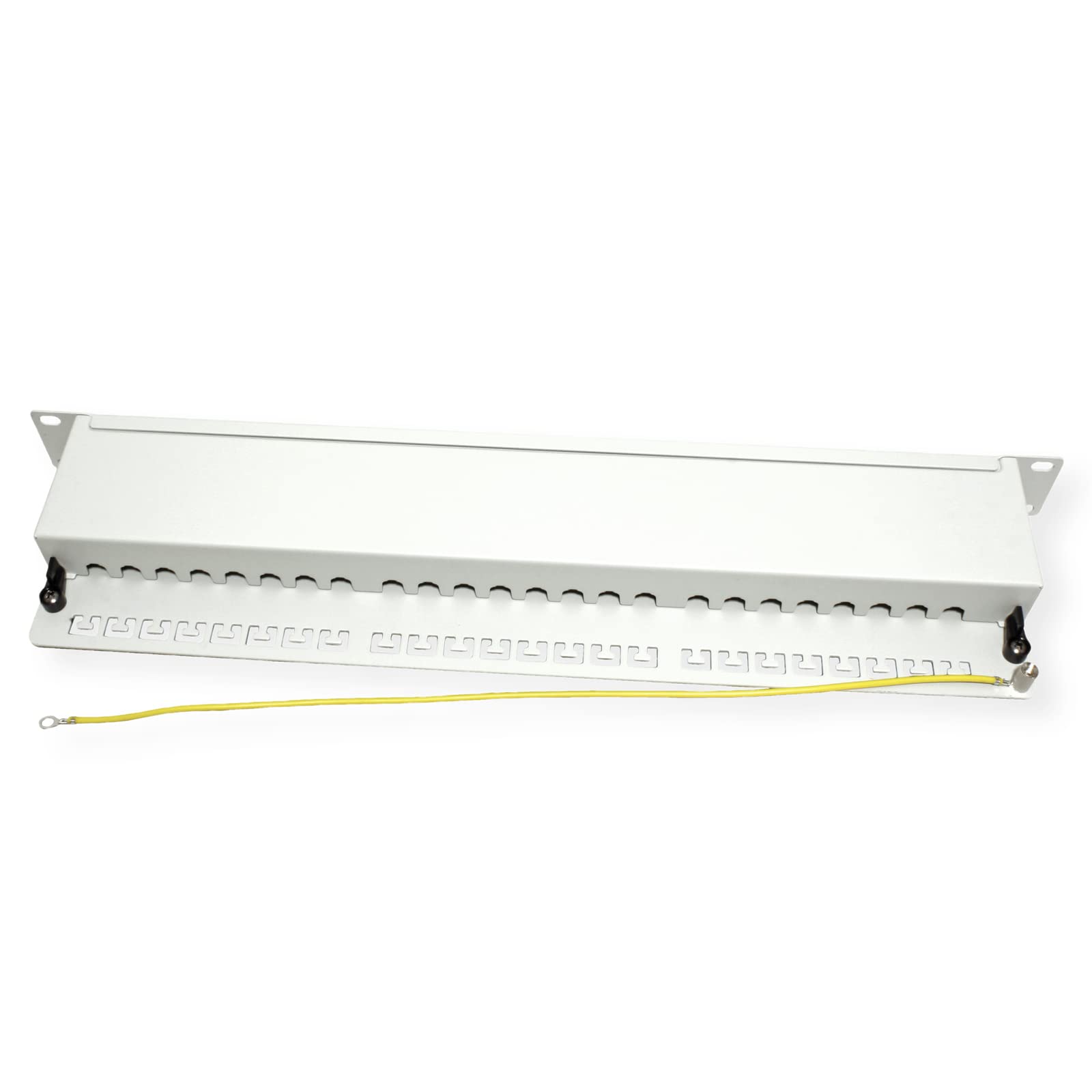 Value | Panneau de Brassage Cat.6A 19" | 24 Ports | STP | Gris