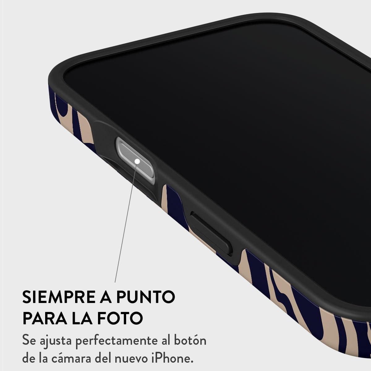 BURGA Funda Compatible con iPhone 16 Unisex – Diseño Híbrido Doble Capa TPU Absorción Impactos, Exterior Duradero Resistente Arañazos, Borde Elevado Protección Pantalla y Uso Diario