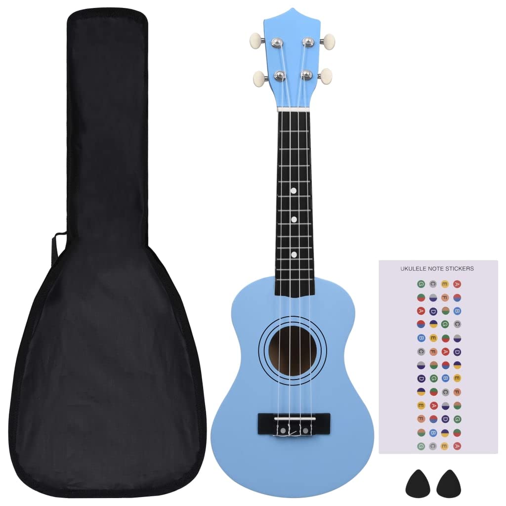 Set Ukulele Soprano con Borsa per Bam bini Blu 21",Arte e Svago,Hobby e Arti Creative,Strumenti Musicali,Strumenti a Corda -70149