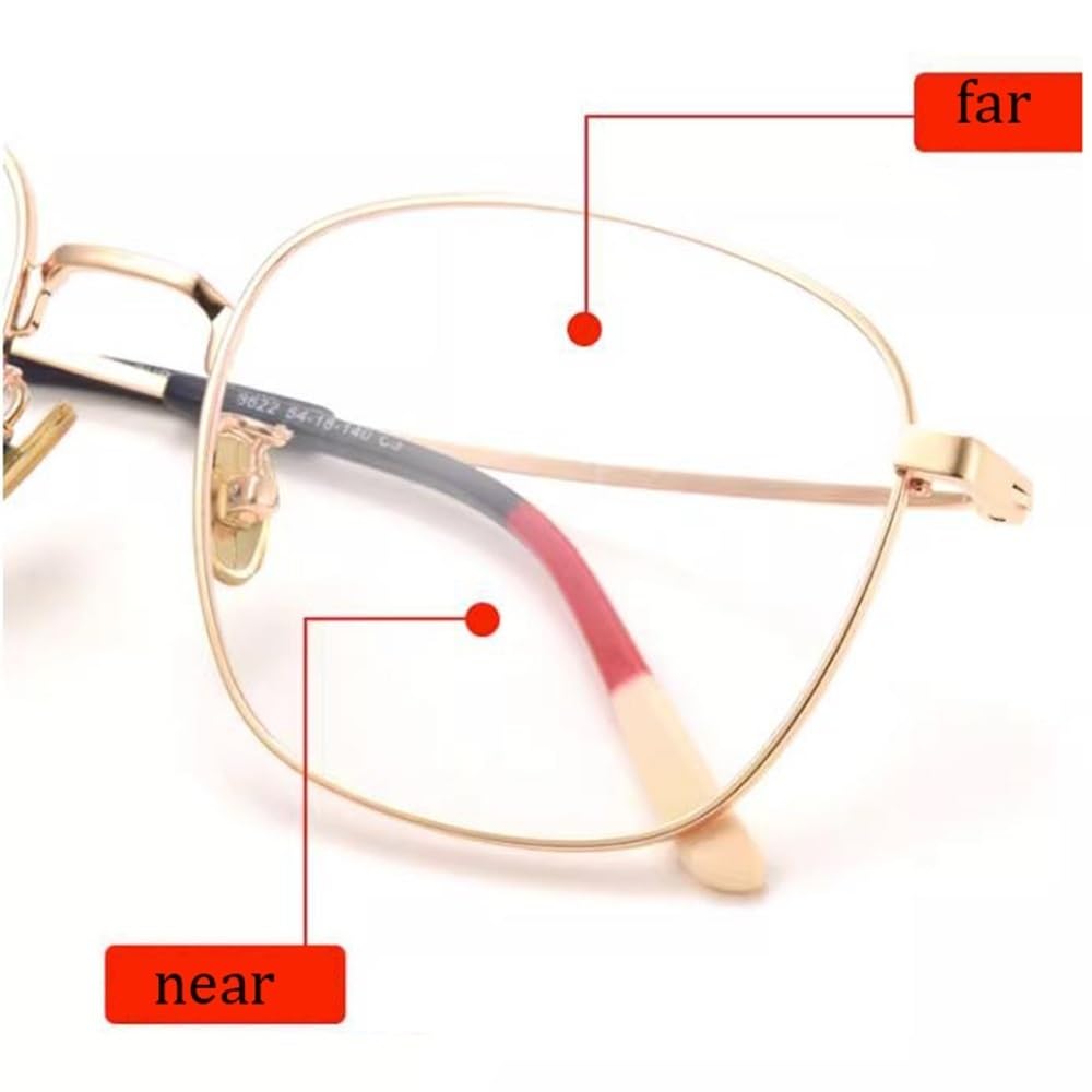 Progresivo Multifocal Gafas De Lectura Fotocromáticasl Anteojos De Sol +2.0 Bifocales Ultraligeras Gafas De Computadora Anti Blue/Fatiga