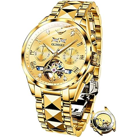 OLEVS Luxury Tourbillon Mechanical Watch Cover