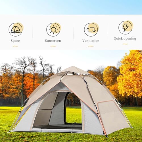 Carpa Pop Up Impermeable para Camping 2-3 Personas miniatura 4