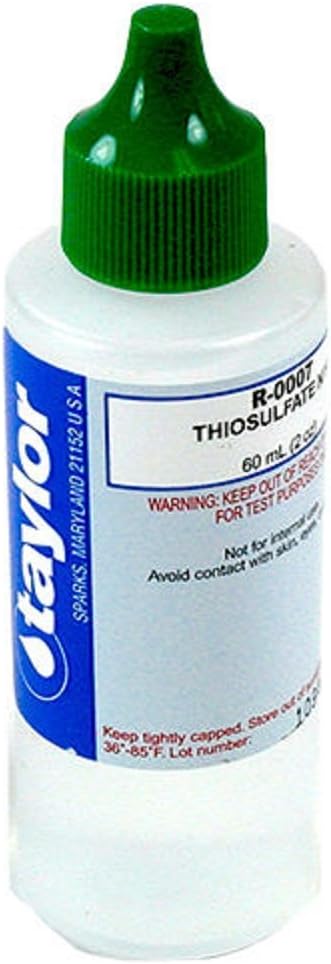 Taylor R0007C Standard Thiosulfate Reagent #7 2 oz R-0007-C-12