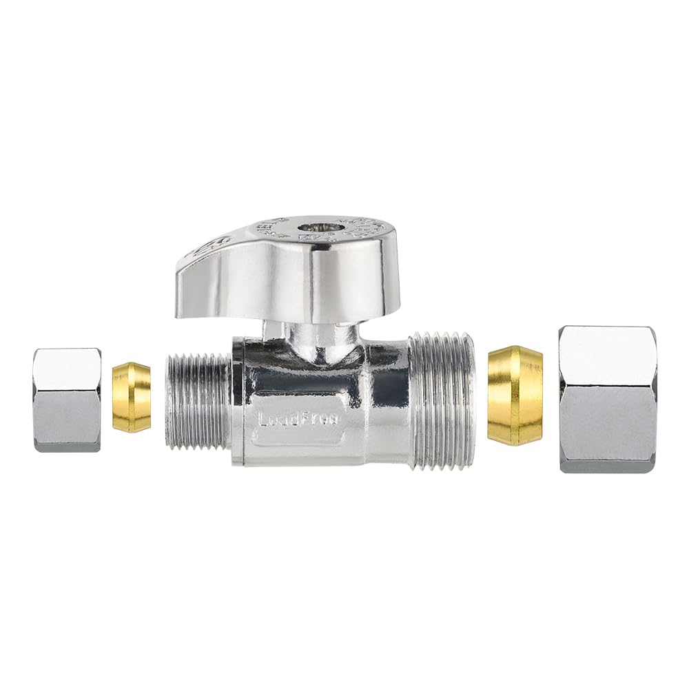 Aazon.co: 10-Pack EFIELD Straight Stop Valve 1/2" Noinal (5/8" OD - View #3