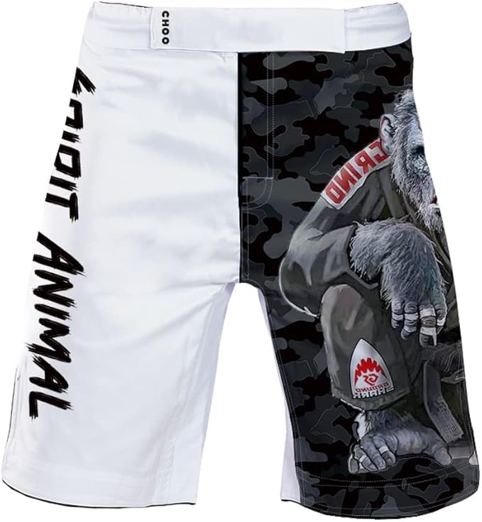 Men’s BJJ Animal Pro Durability Fight Short for MMA Grappling2