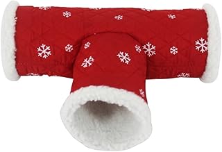 Hohopeti Gerbil Túnel Hamster Ninho Hamster Brinquedo Animal De Estimação Em Forma De T Canal Acessórios Hamster Playground Hamster Túneis Ouriço Cama Hamster Tubo Grama Coelho Cabana