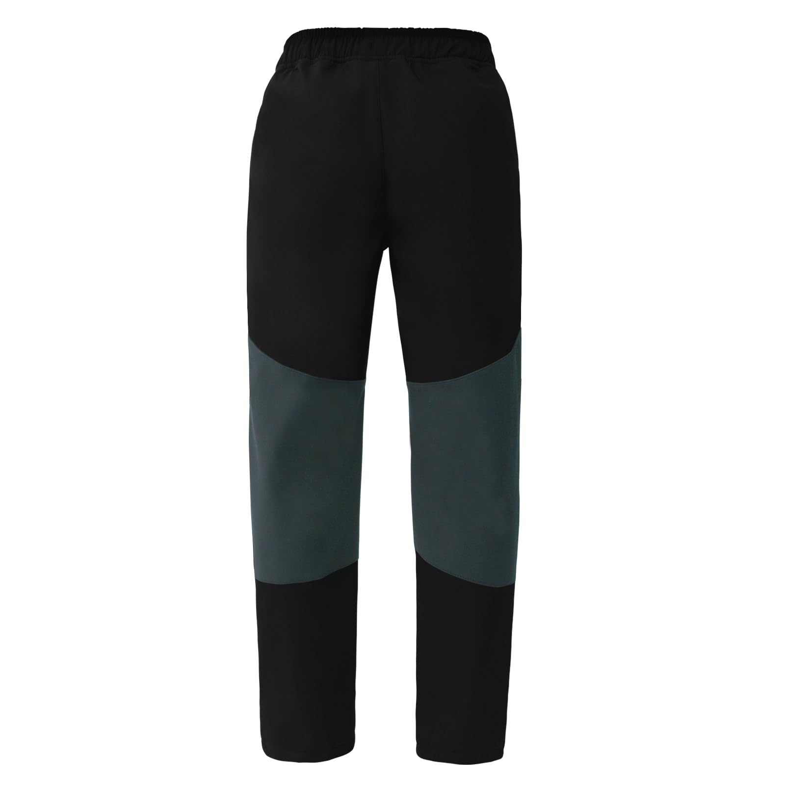 Hill & Sea Pantalon de ski pour enfant - Imperméable - En softshell - Taille élastique - Doublure polaire - Chaud