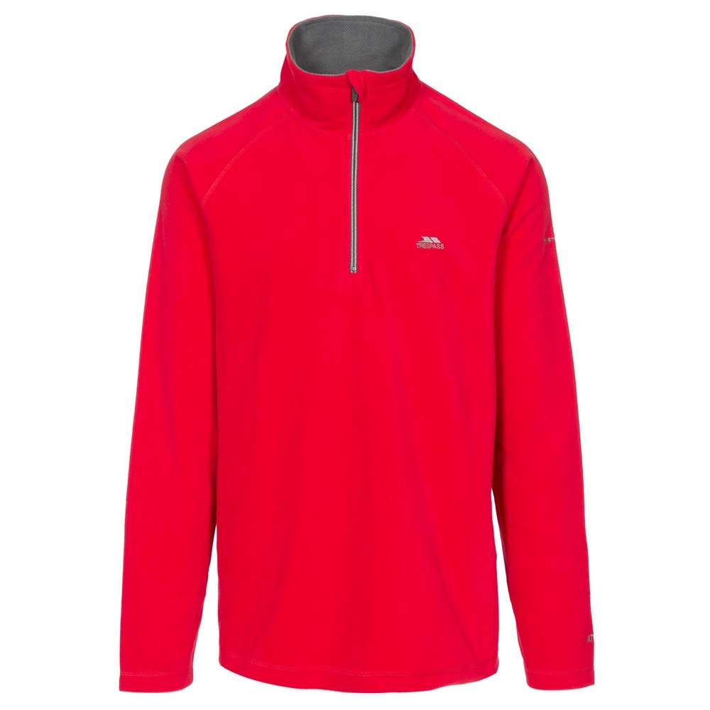 Trespass (M, ) Mens Blackford Microfleece Red