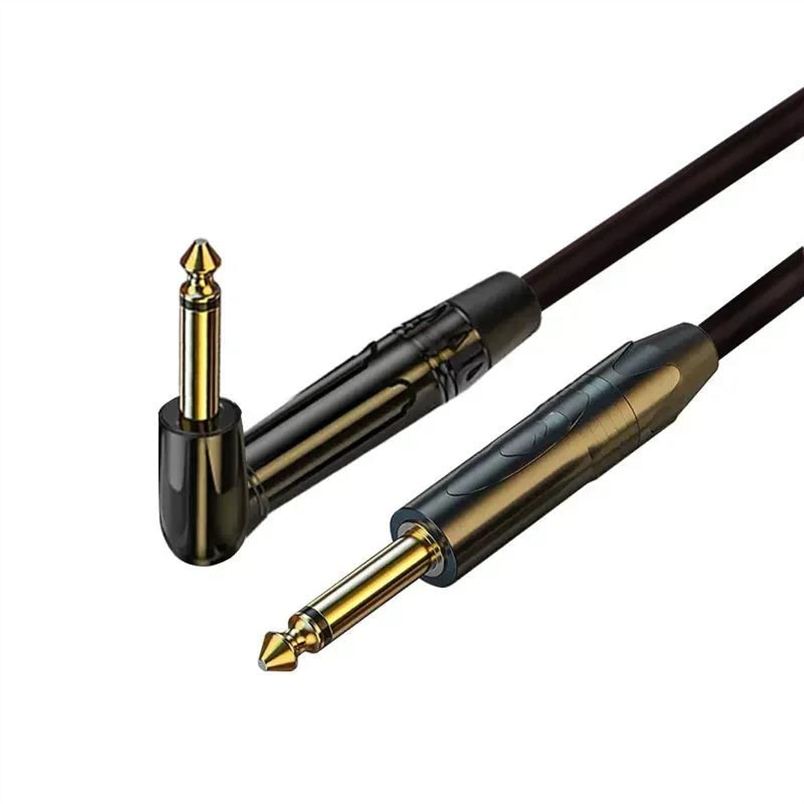 6,5 Mm Do 6,5 Mm Kabel Kolanko Męskie Do Męskiego 6,35 Mm Kable Wzmacniacz Mikrofonowy Profesjonalny Kabel Gitarowy(3TS l-L,10m)