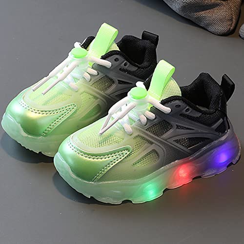 Boys Girls Light Up Sneakers Toddler Canvas High Top Fashion Sneaker Kids Casual Walking Shoes Luminous Shoes3