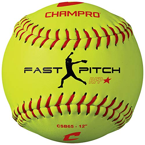 Champro 12" Recreational Fast Pitch Softball - Durahide Cover #TOP29